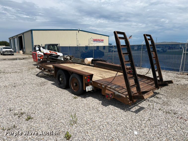 image for item FK4129 2012 Belshe T16 equipment trailer
