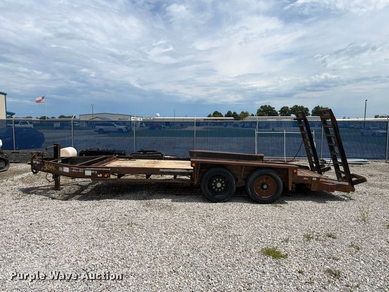image for item FK4129 2012 Belshe T16 equipment trailer