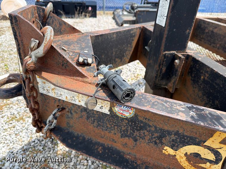 image for item FK4129 2012 Belshe T16 equipment trailer