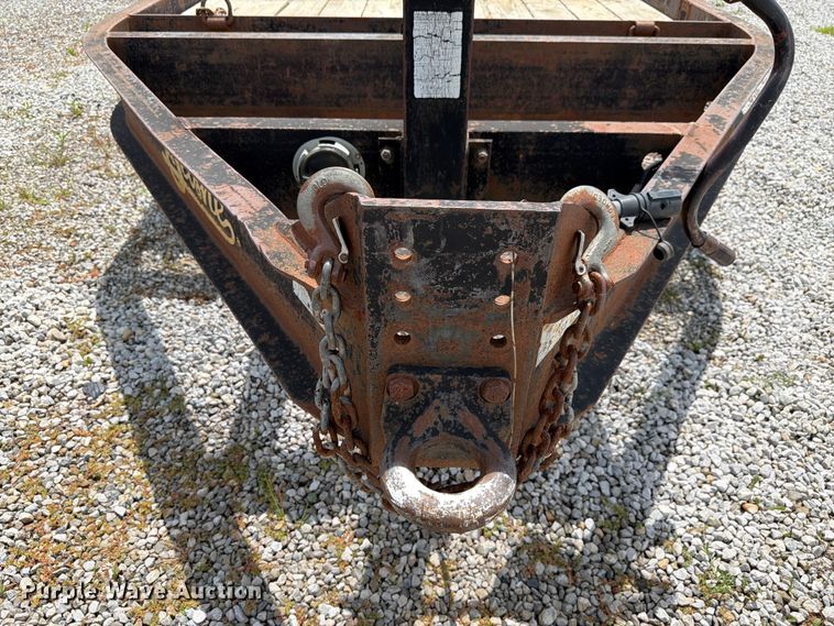 image for item FK4129 2012 Belshe T16 equipment trailer