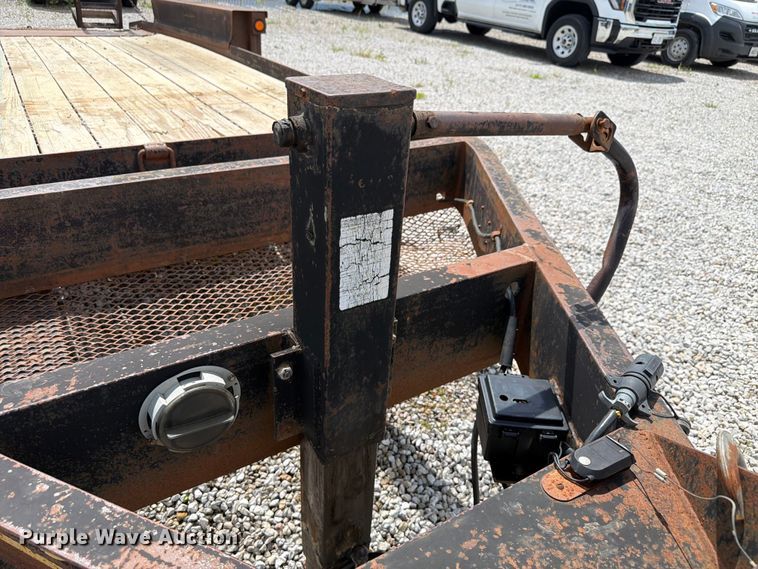 image for item FK4129 2012 Belshe T16 equipment trailer