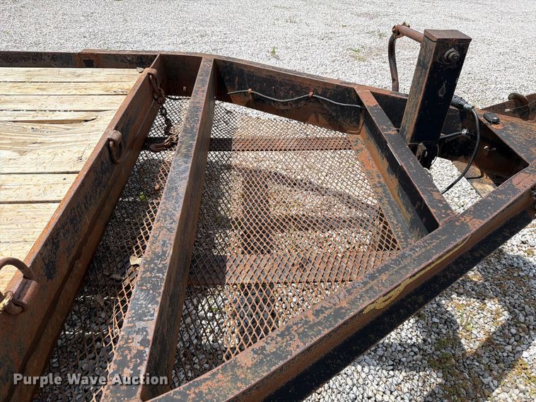 image for item FK4129 2012 Belshe T16 equipment trailer