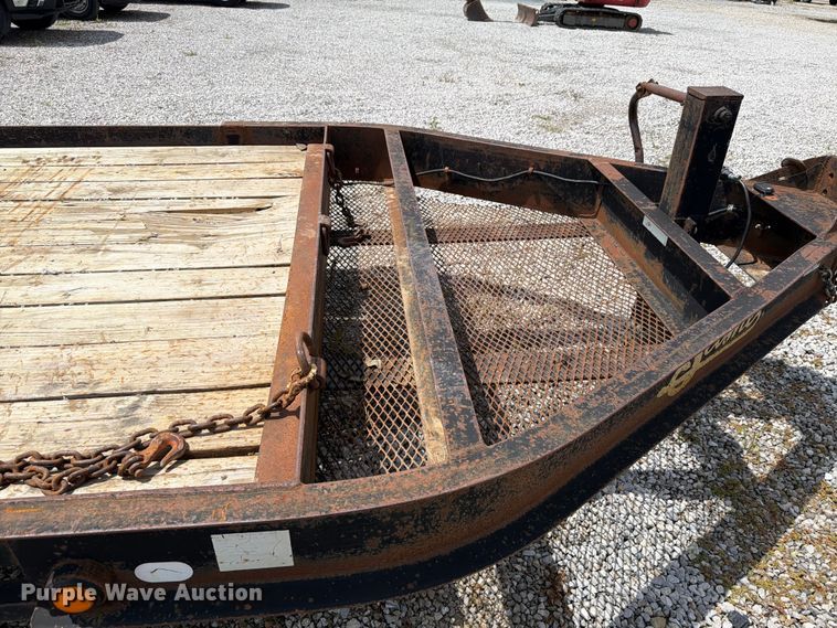 image for item FK4129 2012 Belshe T16 equipment trailer
