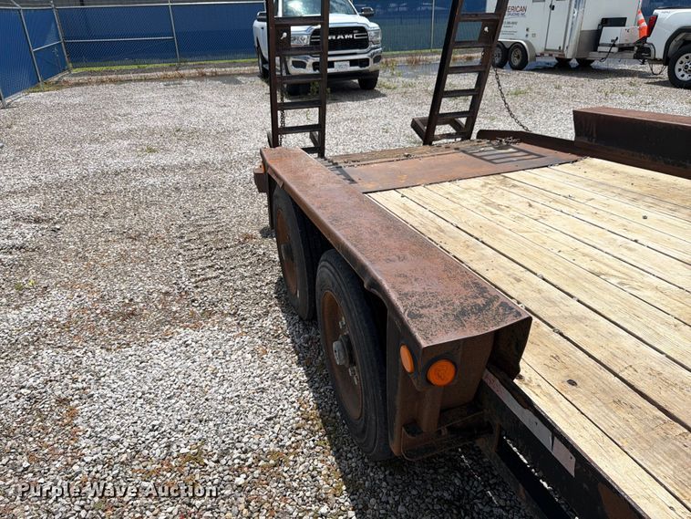 image for item FK4129 2012 Belshe T16 equipment trailer