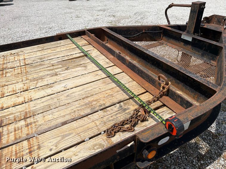 image for item FK4129 2012 Belshe T16 equipment trailer