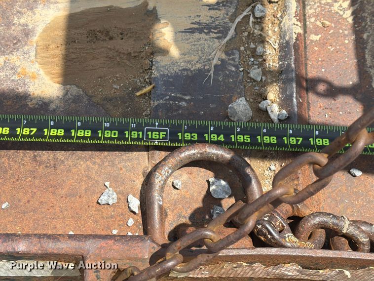 image for item FK4129 2012 Belshe T16 equipment trailer