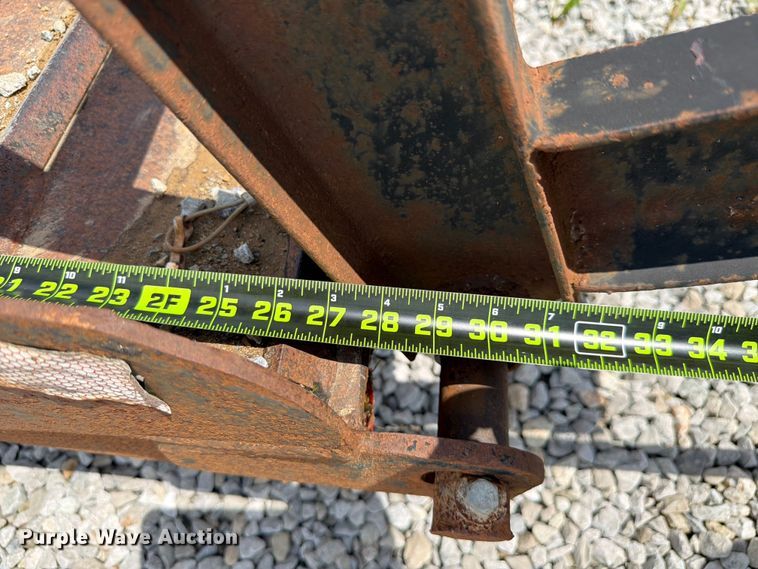 image for item FK4129 2012 Belshe T16 equipment trailer