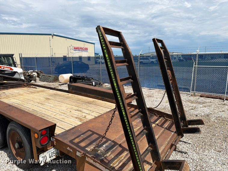 image for item FK4129 2012 Belshe T16 equipment trailer