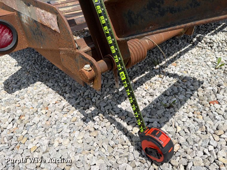image for item FK4129 2012 Belshe T16 equipment trailer