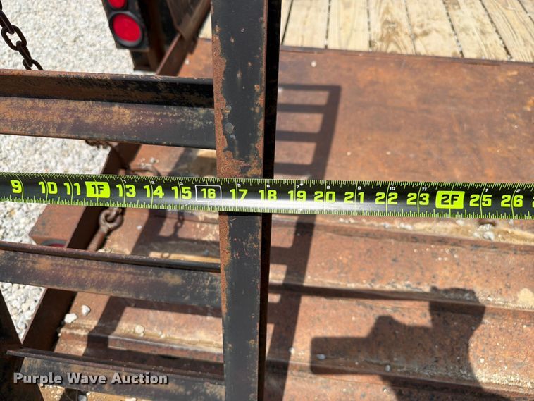 image for item FK4129 2012 Belshe T16 equipment trailer
