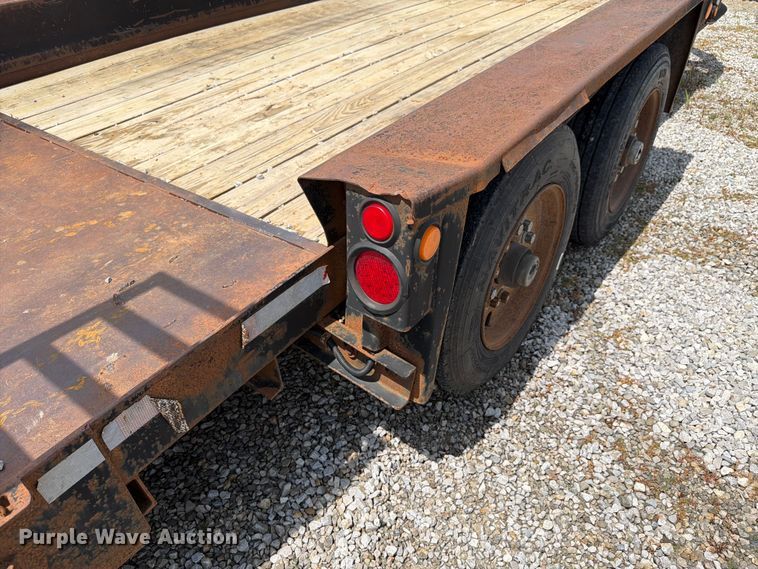 image for item FK4129 2012 Belshe T16 equipment trailer