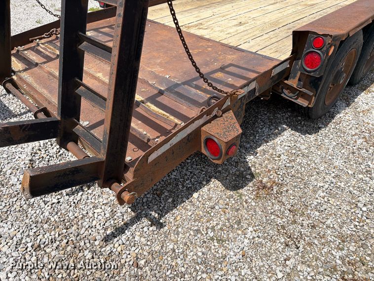 image for item FK4129 2012 Belshe T16 equipment trailer