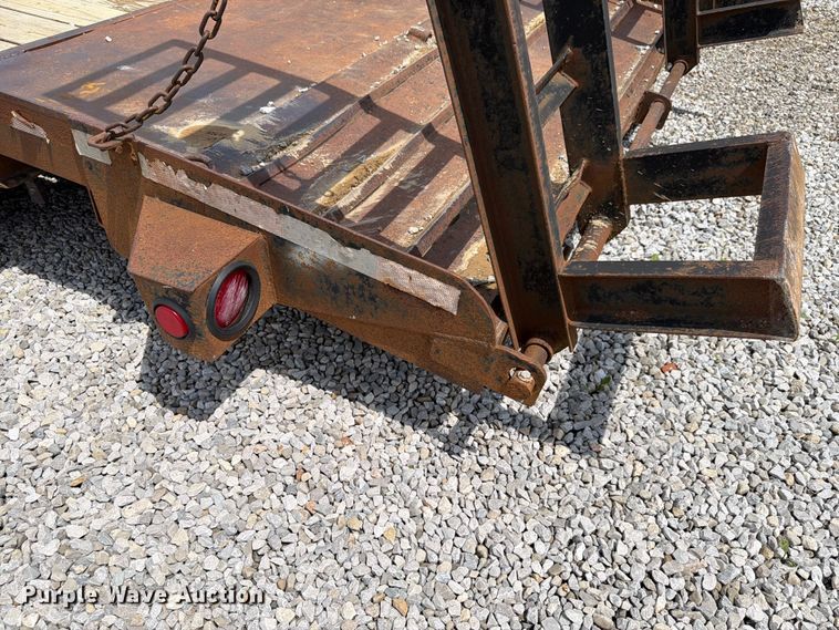 image for item FK4129 2012 Belshe T16 equipment trailer