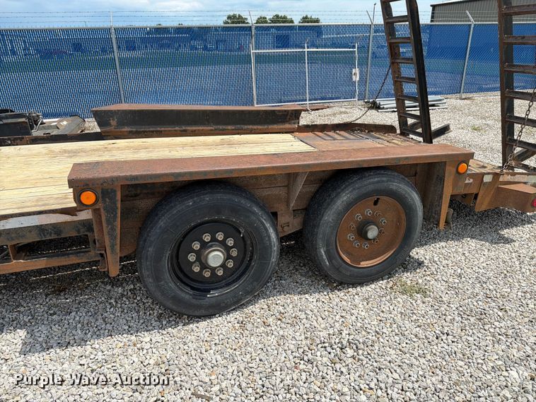 image for item FK4129 2012 Belshe T16 equipment trailer