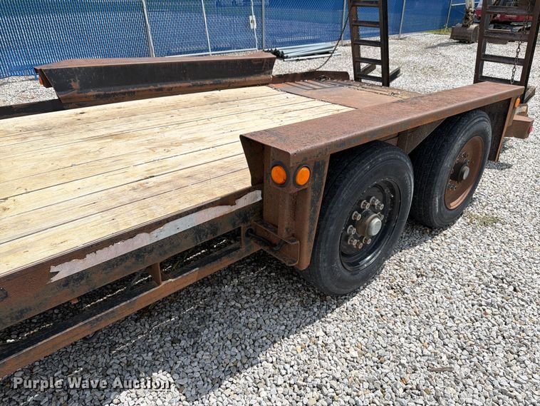 image for item FK4129 2012 Belshe T16 equipment trailer