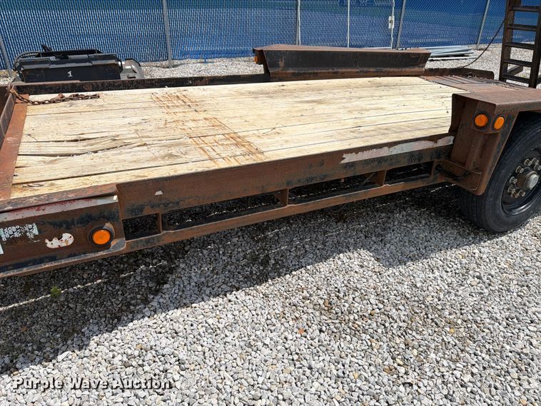 image for item FK4129 2012 Belshe T16 equipment trailer