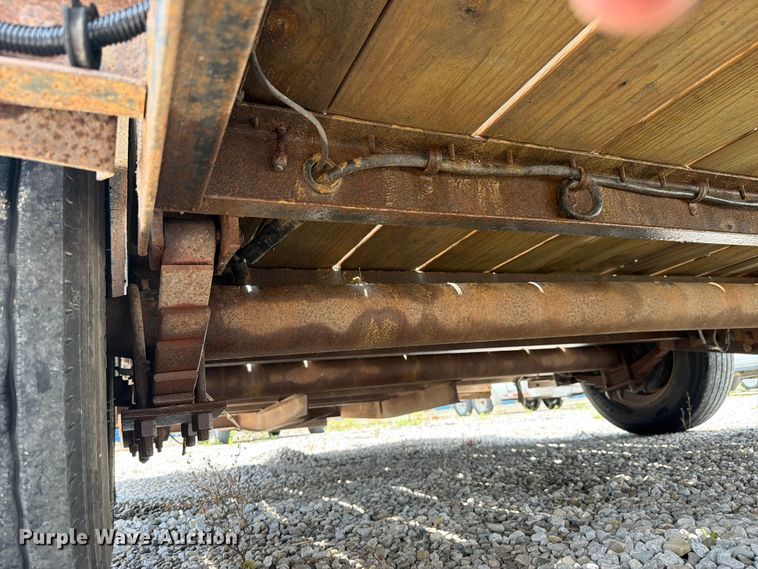 image for item FK4129 2012 Belshe T16 equipment trailer