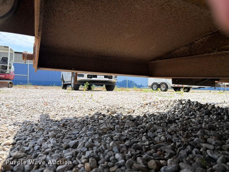 image for item FK4129 2012 Belshe T16 equipment trailer