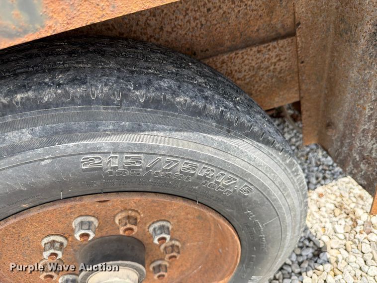 image for item FK4129 2012 Belshe T16 equipment trailer