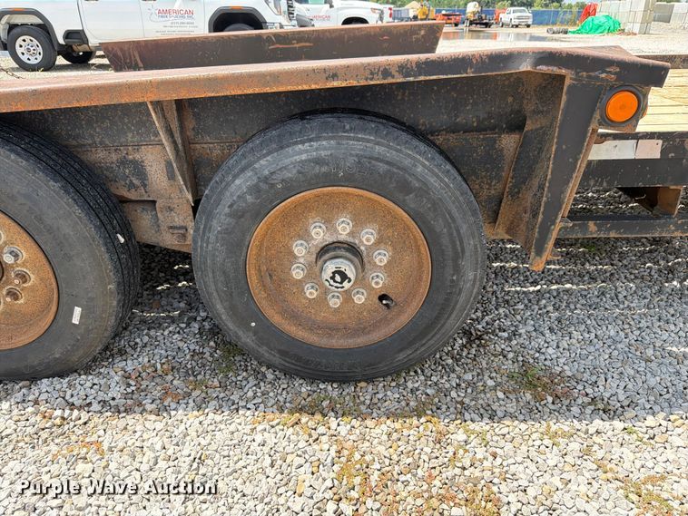 image for item FK4129 2012 Belshe T16 equipment trailer