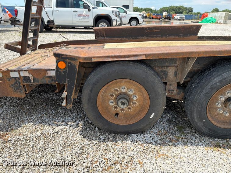 image for item FK4129 2012 Belshe T16 equipment trailer