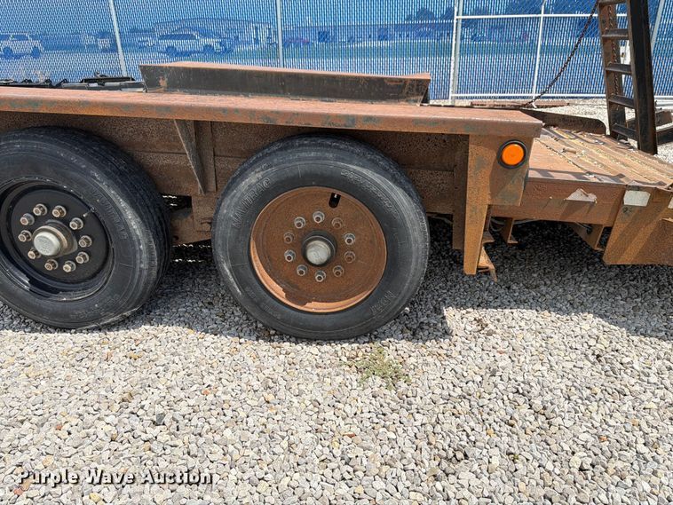 image for item FK4129 2012 Belshe T16 equipment trailer