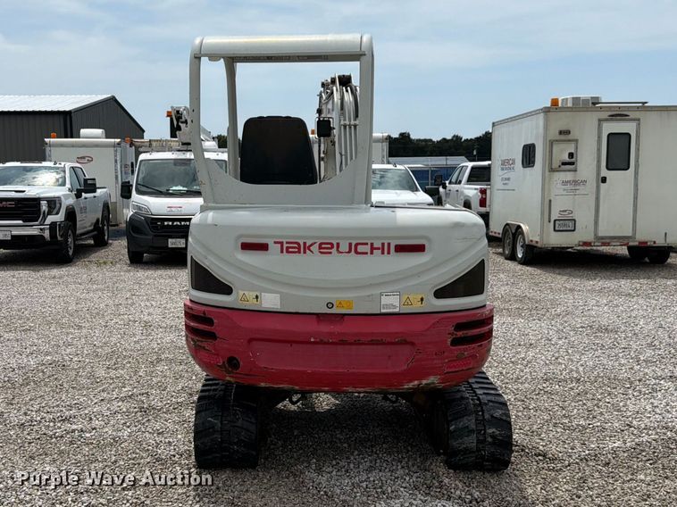 image for item FK4130 2015 Takeuchi TB240 mini excavator