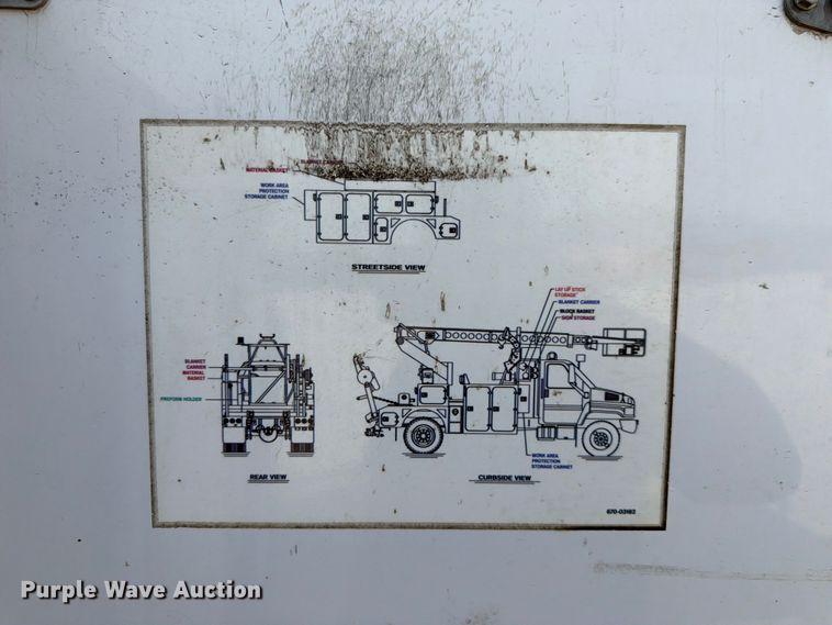 image for item FK4562 2009 GMC C8500 bucket truck