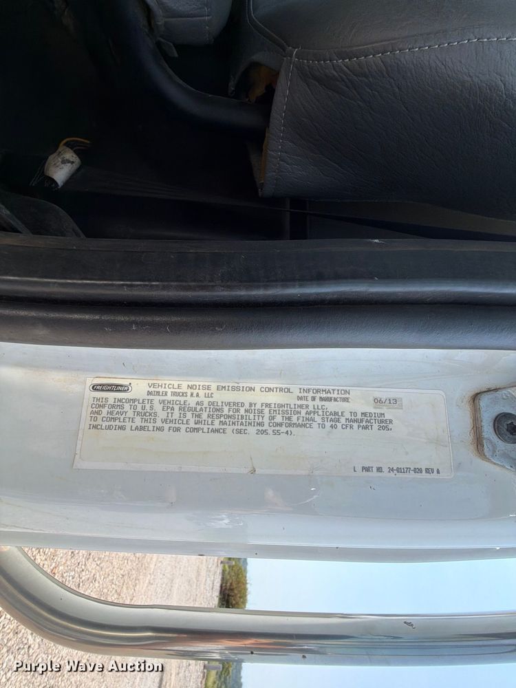 image for item FK5042 2014 Freightliner Business Class M2 bucket truck