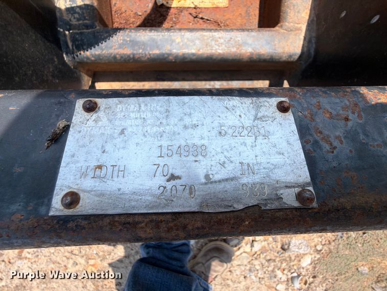 image for item FK5047 Dymax 5222D1 skid steer brush mower
