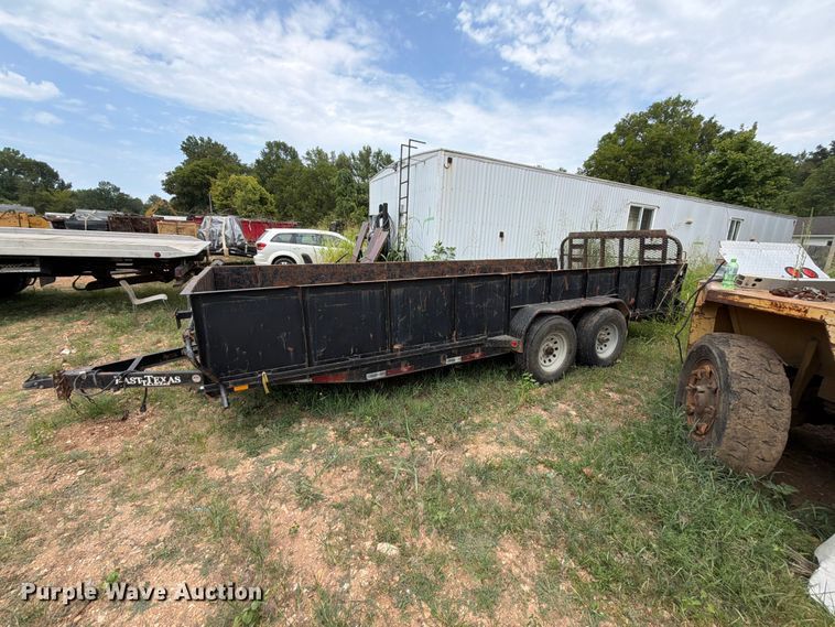 image for item FK5049 2020 East Texas Trailers equipment trailer