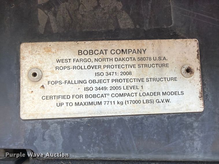 image for item FK5050 2019 Bobcat T770 tracked skid steer loader