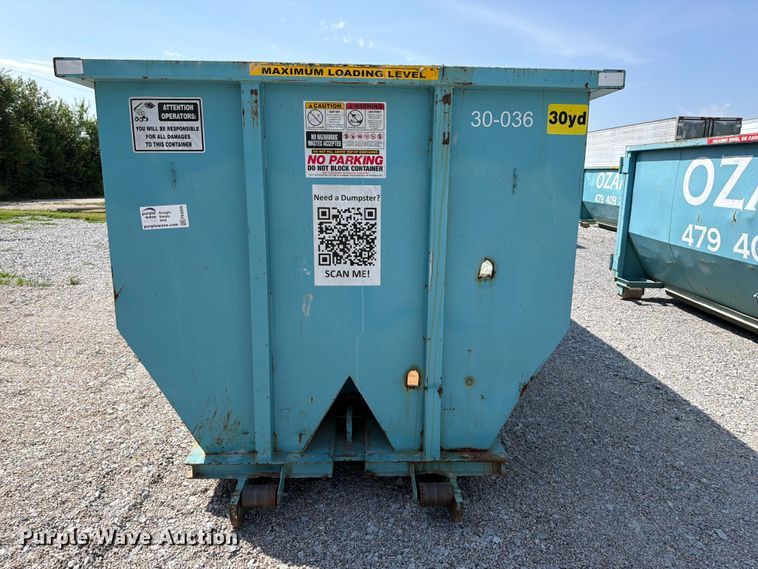 image for item FK5055 Roll-off dumpster  