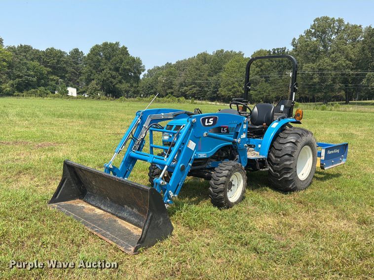 LS MT225HE MFWD tractor