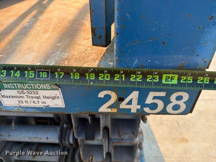 image for item FN2544 2008 Genie GS-3232 scissor lift