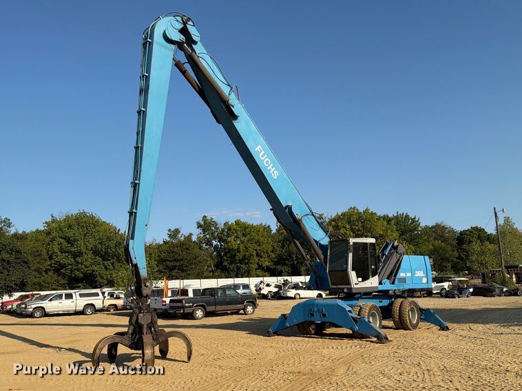 2003 Terex Fuchs MHL 360 long reach wheeled excavator