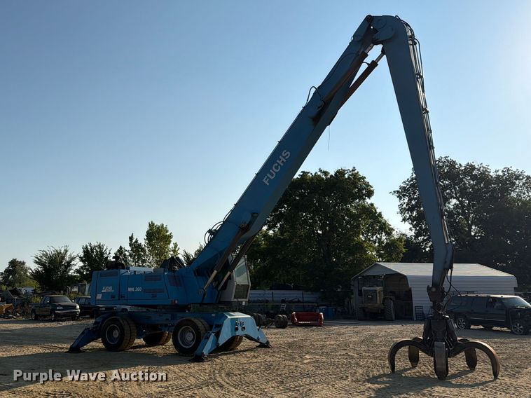 image for item FN2548 2003 Terex Fuchs  MHL 360 long reach wheeled excavator