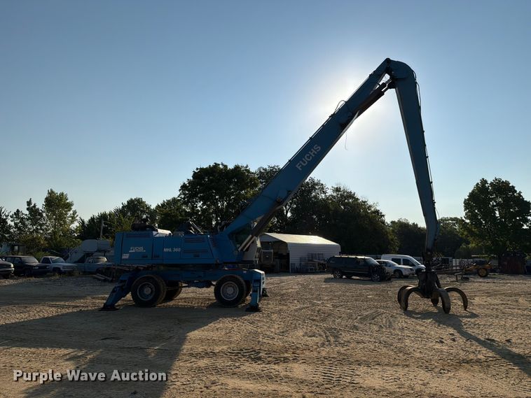 image for item FN2548 2003 Terex Fuchs  MHL 360 long reach wheeled excavator