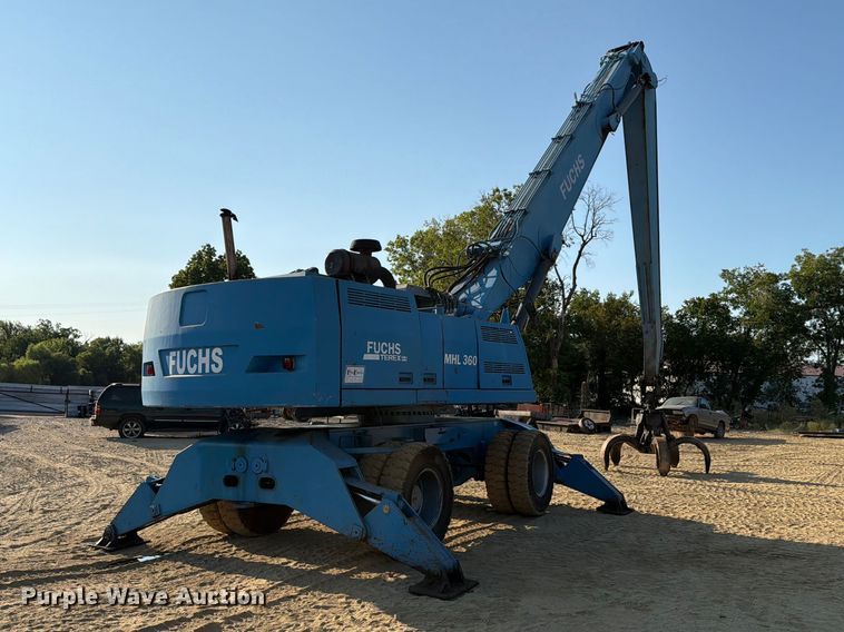 image for item FN2548 2003 Terex Fuchs  MHL 360 long reach wheeled excavator
