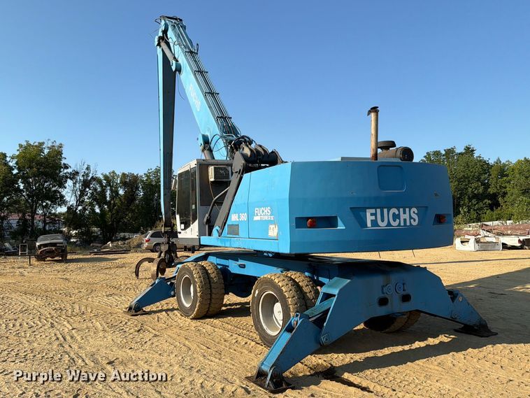 image for item FN2548 2003 Terex Fuchs  MHL 360 long reach wheeled excavator