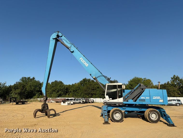 image for item FN2548 2003 Terex Fuchs  MHL 360 long reach wheeled excavator