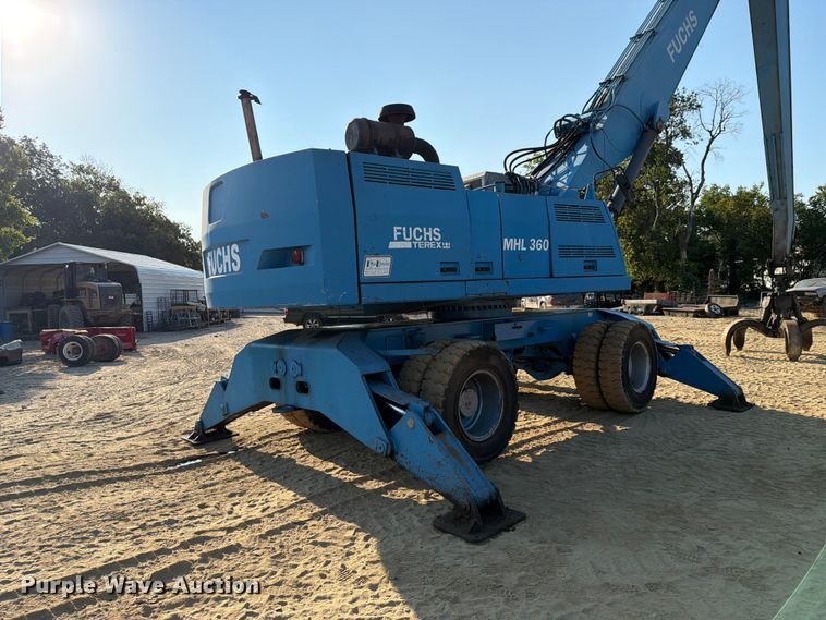 image for item FN2548 2003 Terex Fuchs  MHL 360 long reach wheeled excavator