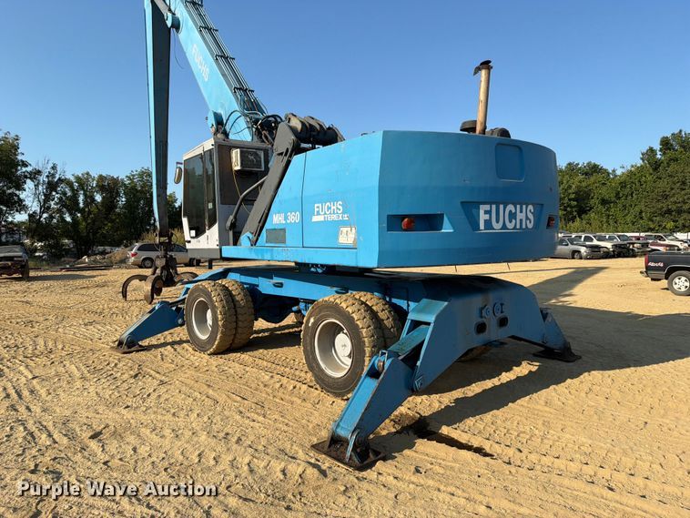 image for item FN2548 2003 Terex Fuchs  MHL 360 long reach wheeled excavator