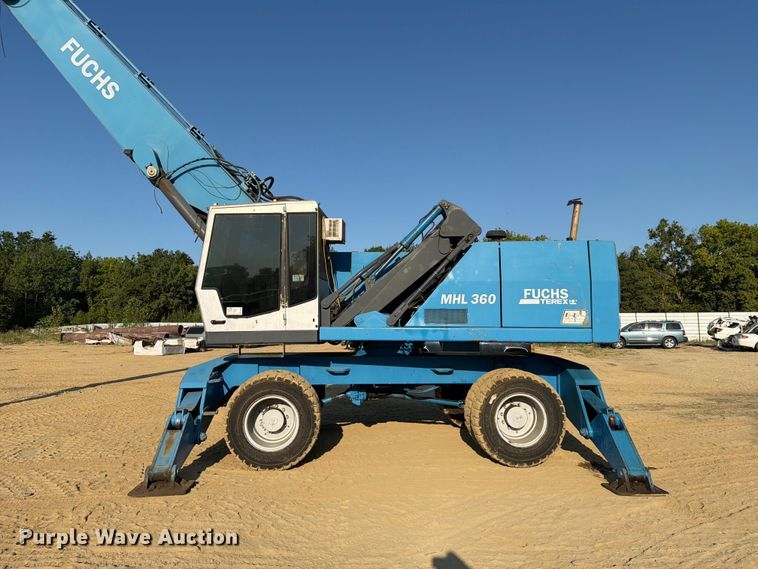 image for item FN2548 2003 Terex Fuchs  MHL 360 long reach wheeled excavator