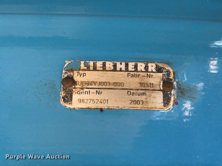 image for item FN2548 2003 Terex Fuchs  MHL 360 long reach wheeled excavator