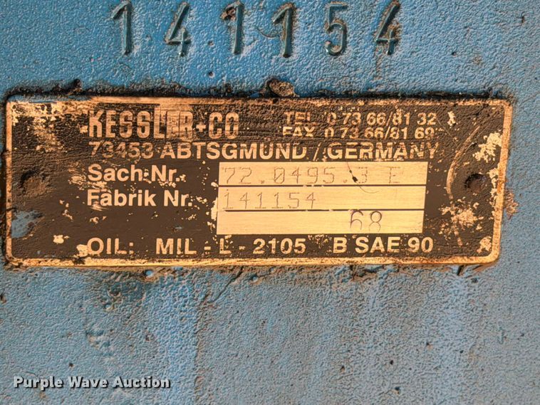 image for item FN2548 2003 Terex Fuchs  MHL 360 long reach wheeled excavator
