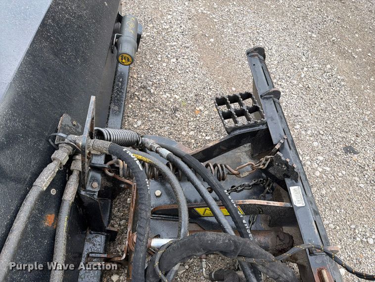 image for item FN5791 2017 Caterpillar BA118C skid steer sweeper