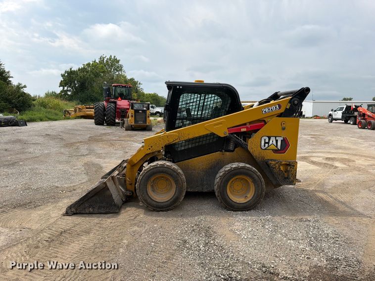 image for item FN5792 2024 Caterpillar 262D3 skid steer loader
