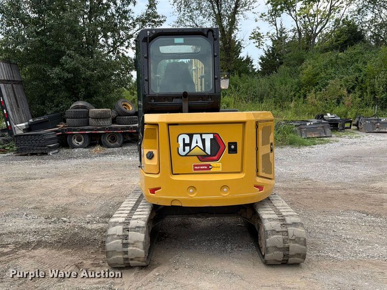 image for item FN5795 2022 Caterpillar 305CR mini excavator