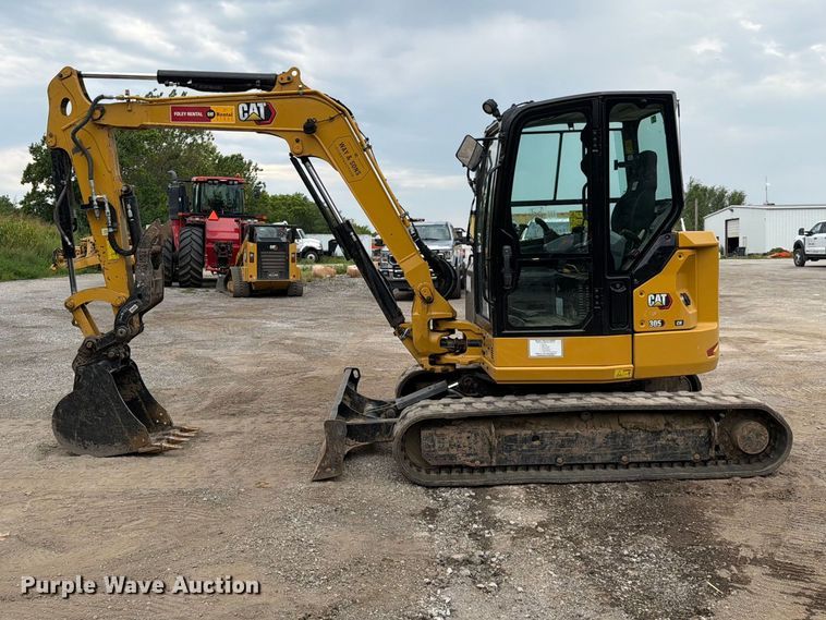 image for item FN5795 2022 Caterpillar 305CR mini excavator